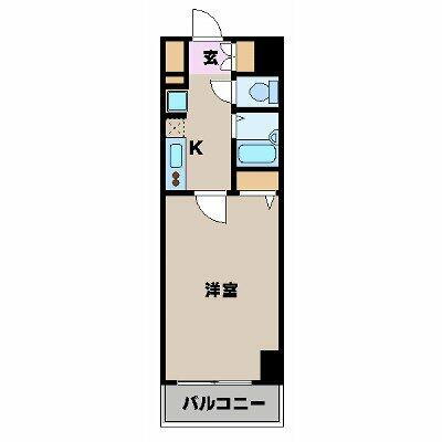 エステムプラザ横浜みなとみらいＷＥＳＴ 4階 1K 賃貸物件詳細