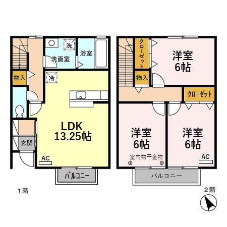 石川県金沢市富樫３丁目 金沢駅 3LDK 一戸建て 賃貸物件詳細