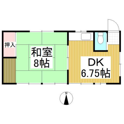 長野県小諸市大字柏木 東小諸駅 1DK 一戸建て 賃貸物件詳細