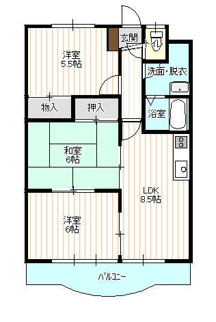 埼玉県行田市棚田町３丁目 行田駅 3LDK マンション 賃貸物件詳細