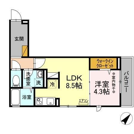 千葉県市川市富浜２丁目 妙典駅 1LDK アパート 賃貸物件詳細
