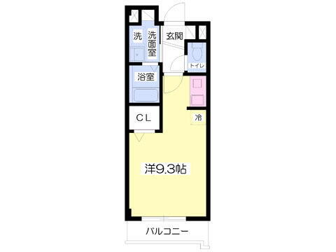 第３中山マンションＢ棟 2階 ワンルーム 賃貸物件詳細