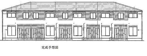 サンリットヴィラⅩ　Ｂ 2階建