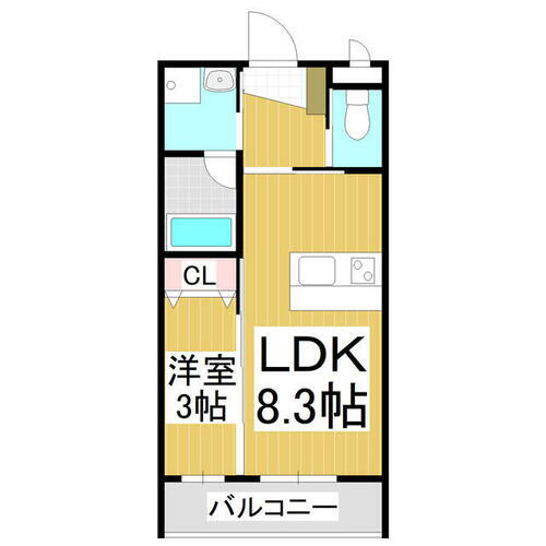 長野県長野市稲里町中央１丁目 長野駅 1LDK アパート 賃貸物件詳細