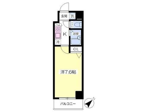 東京都新宿区西新宿７丁目 大久保駅 1K マンション 賃貸物件詳細