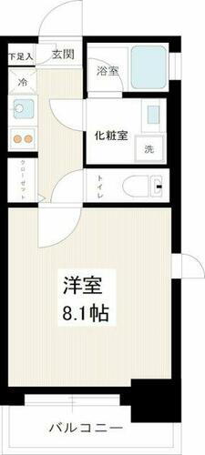 東京都足立区千住橋戸町 千住大橋駅 1K マンション 賃貸物件詳細