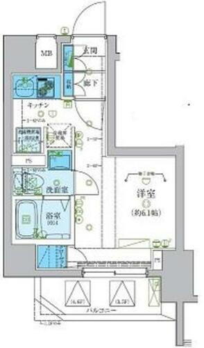 神奈川県川崎市高津区梶ケ谷１丁目 梶が谷駅 1K マンション 賃貸物件詳細