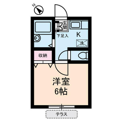 Ｓコート 1階 1K 賃貸物件詳細