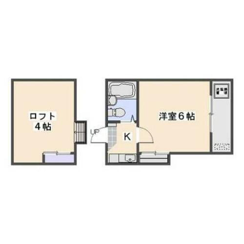 広島県広島市佐伯区坪井１丁目 楽々園駅 1K アパート 賃貸物件詳細