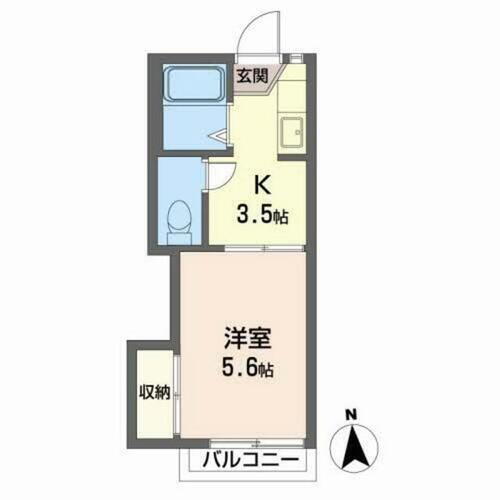 宮城県仙台市青葉区上杉５丁目 北四番丁駅 1K アパート 賃貸物件詳細
