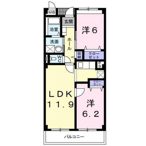 神奈川県厚木市長谷 本厚木駅 2LDK マンション 賃貸物件詳細