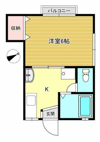 千葉県習志野市鷺沼台４丁目 幕張本郷駅 1K アパート 賃貸物件詳細