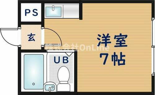 大宝小阪ＣＴスクエア 1階 ワンルーム 賃貸物件詳細