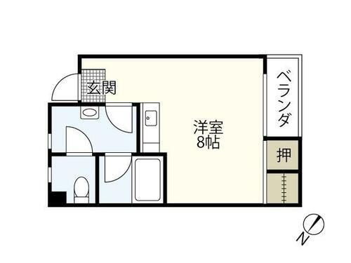 広島県広島市安佐南区緑井６丁目 七軒茶屋駅 ワンルーム アパート 賃貸物件詳細