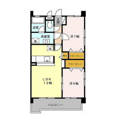 茨城県水戸市見和２丁目 水戸駅 2LDK マンション 賃貸物件詳細