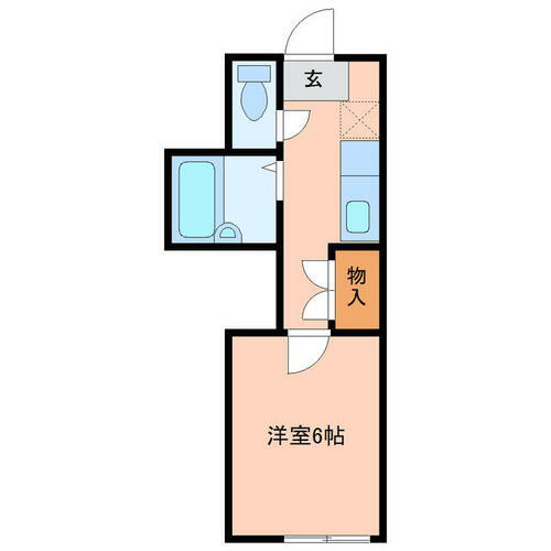 宮城県仙台市宮城野区燕沢２丁目 東仙台駅 1K アパート 賃貸物件詳細