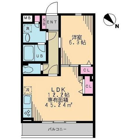 東京都目黒区柿の木坂２丁目 学芸大学駅 1LDK マンション 賃貸物件詳細