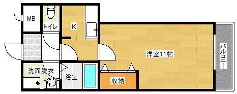 新潟県新潟市東区一日市 大形駅 1K マンション 賃貸物件詳細