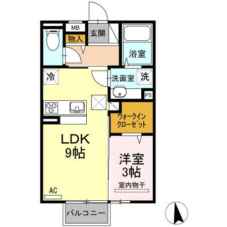 福島県双葉郡広野町大字下浅見川字柳町 広野駅 1LDK アパート 賃貸物件詳細