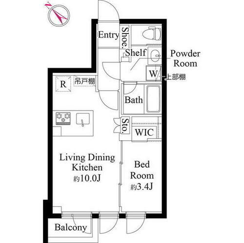 東京都新宿区市谷砂土原町１丁目 市ケ谷駅 1LDK マンション 賃貸物件詳細