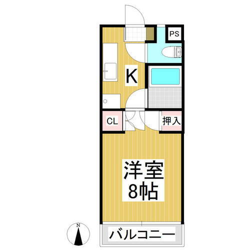 長野県佐久市中込 北中込駅 1K マンション 賃貸物件詳細