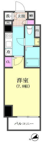 東京都大田区大森北２丁目 大森海岸駅 1K マンション 賃貸物件詳細