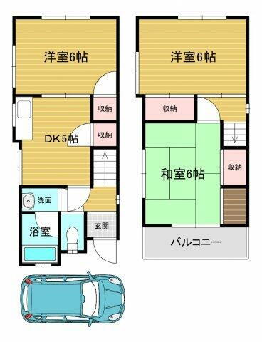 大阪府堺市東区北野田 北野田駅 3DK 一戸建て 賃貸物件詳細