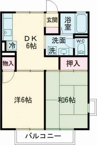 東京都三鷹市北野３丁目 三鷹台駅 2DK アパート 賃貸物件詳細
