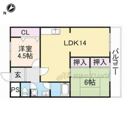 滋賀県彦根市大藪町 南彦根駅 2LDK マンション 賃貸物件詳細