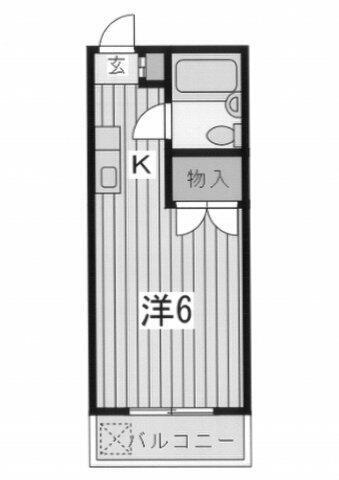 神奈川県川崎市麻生区岡上１丁目 鶴川駅 1K マンション 賃貸物件詳細