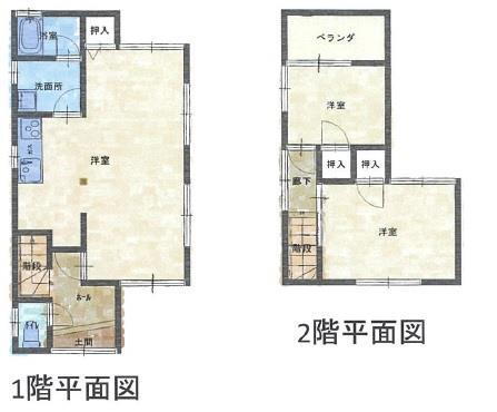 広島県福山市川口町１丁目 福山駅 2LDK 一戸建て 賃貸物件詳細