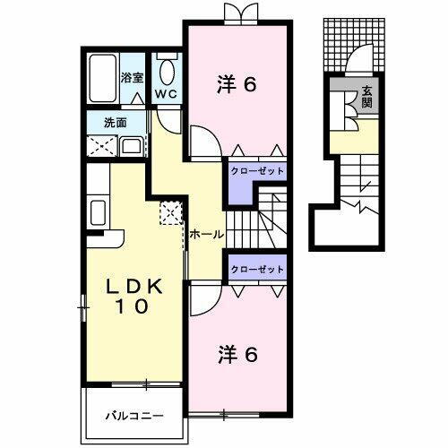 大分県速見郡日出町大字川崎 日出駅 2LDK アパート 賃貸物件詳細