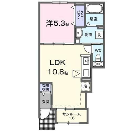 愛媛県松山市元町 三津駅 1LDK アパート 賃貸物件詳細