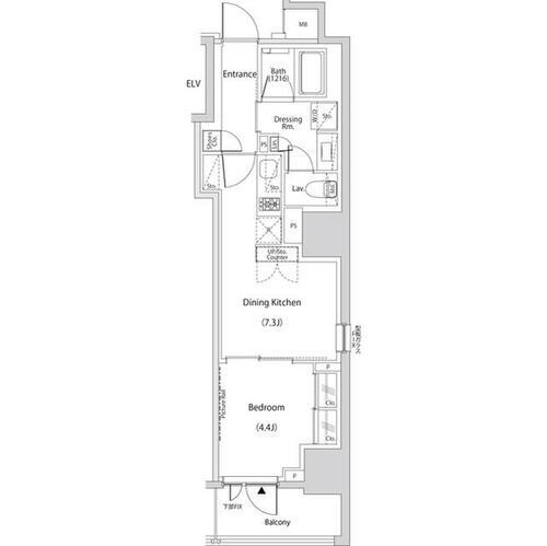 東京都中野区本町４丁目 新中野駅 1DK マンション 賃貸物件詳細