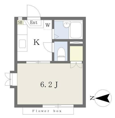 東京都国立市西３丁目 矢川駅 1K アパート 賃貸物件詳細