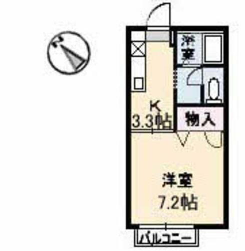 山口県山口市矢原 矢原駅 1K アパート 賃貸物件詳細