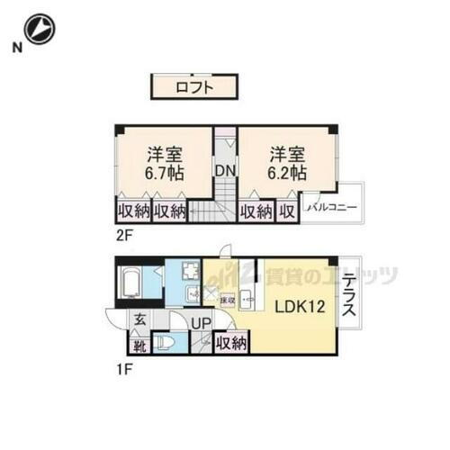 京都府南丹市園部町横田３号 園部駅 2LDK アパート 賃貸物件詳細