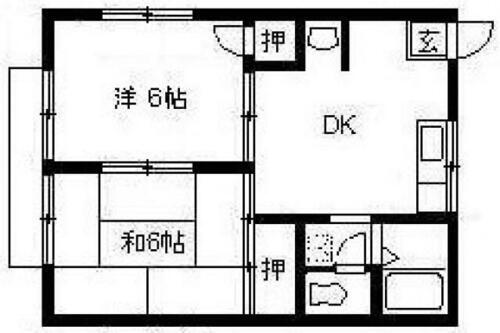 千葉県市川市南行徳１丁目 南行徳駅 2DK アパート 賃貸物件詳細