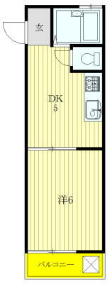 千葉県市川市真間２丁目 市川駅 1DK アパート 賃貸物件詳細