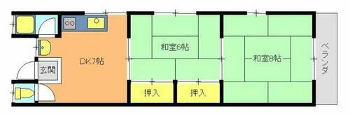 兵庫県神戸市垂水区塩屋町４丁目 塩屋駅 2DK アパート 賃貸物件詳細