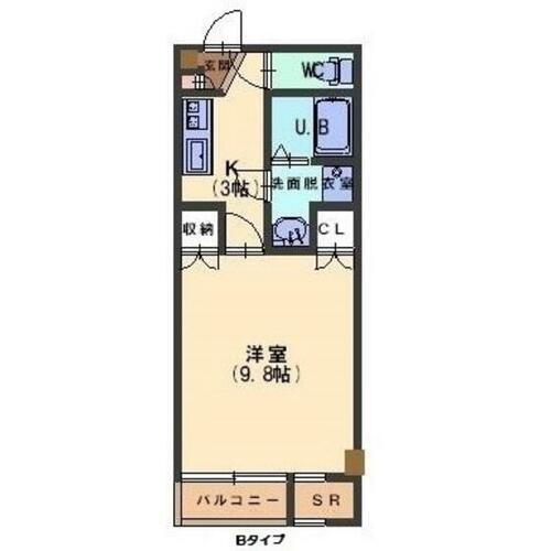 石川県金沢市増泉５丁目 金沢駅 1K マンション 賃貸物件詳細