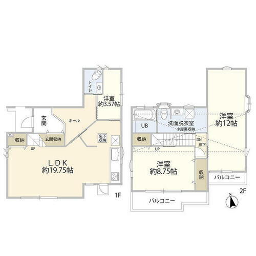 千葉県柏市旭町８丁目 柏駅 3LDK 一戸建て 賃貸物件詳細