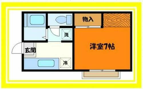 神奈川県川崎市高津区諏訪１丁目 二子新地駅 1K アパート 賃貸物件詳細