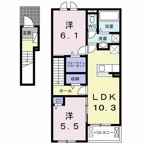 神奈川県小田原市飯田岡 飯田岡駅 2LDK アパート 賃貸物件詳細