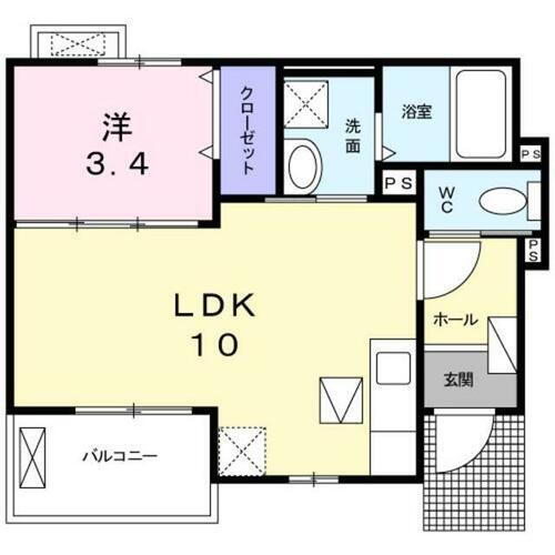 福島県郡山市小原田４丁目 郡山駅 1LDK アパート 賃貸物件詳細