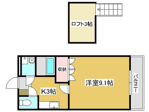 兵庫県加古川市野口町長砂 加古川駅 1K アパート 賃貸物件詳細