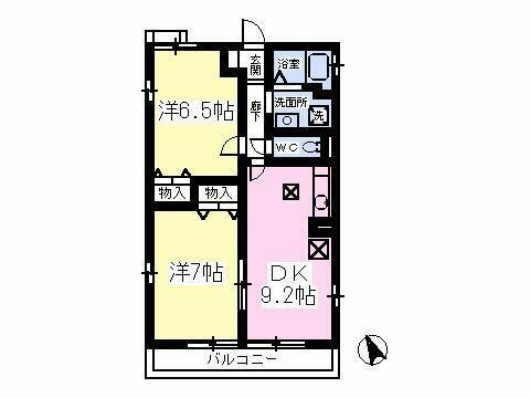 東京都江戸川区南小岩１丁目 小岩駅 2DK アパート 賃貸物件詳細