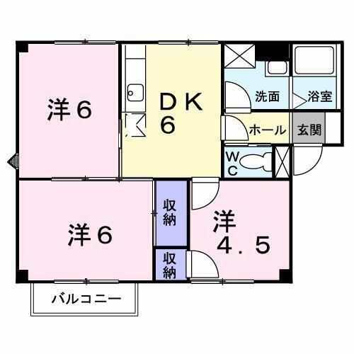 茨城県取手市本郷１丁目 西取手駅 3DK アパート 賃貸物件詳細