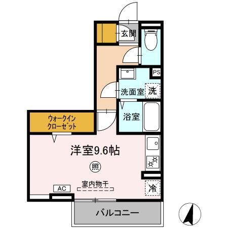 富士マンションⅡ 3階 ワンルーム 賃貸物件詳細