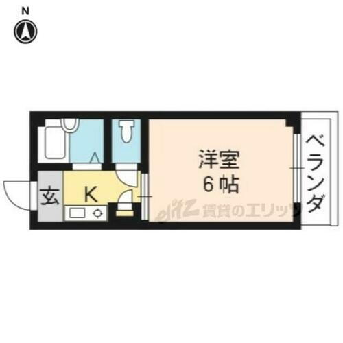 京都府京都市北区紫野中柏野町 円町駅 1K マンション 賃貸物件詳細